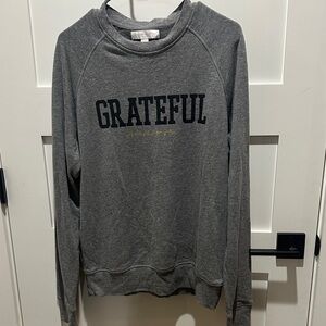 Spiritual Gangster Gray Grateful Sweater